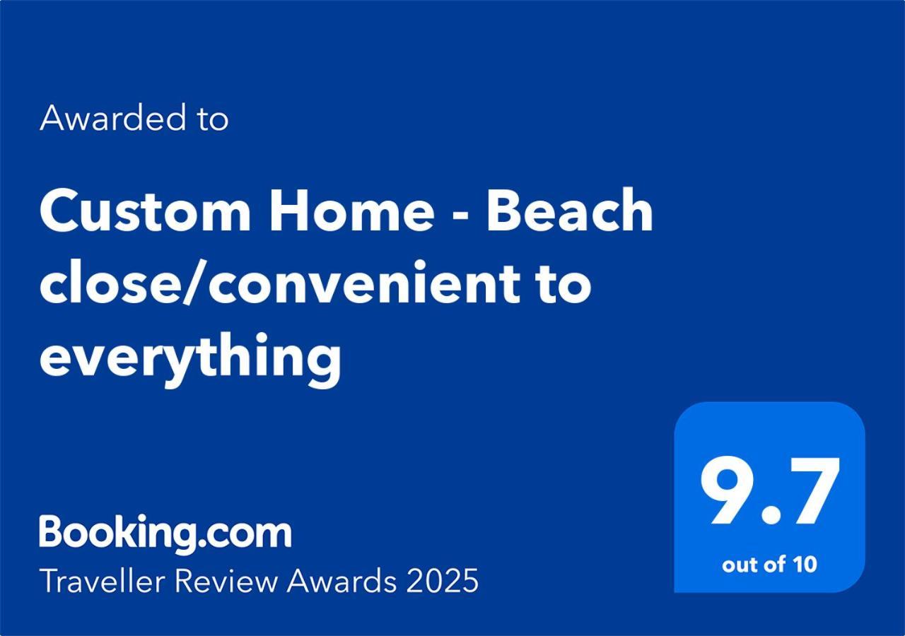 Custom Home - Beach Close/Convenient To Everything 오션사이드 외부 사진